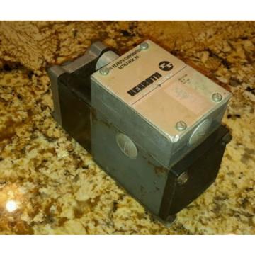 REXROTH 4WE10D21/AW110NDAV SOLENOID VALVE HYDRAULIC HYDRO NORMA $199