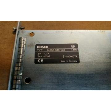 Bosch Singapore Japan Rexroth  0 608 830 160  Tightening Controller