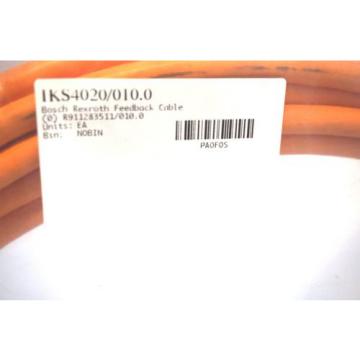 NEW Singapore Canada BOSCH REXROTH IKS4020 / 010.0  CABLE R911283511/010.0 IKS40200100