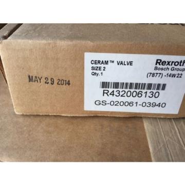 Rexroth GS20061-3940 Ceram Valve Size 2