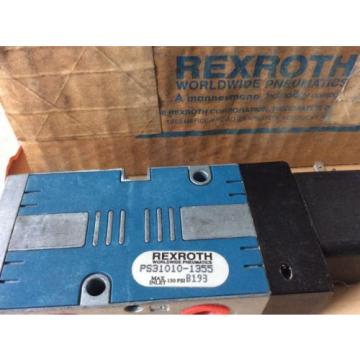 BOSCH Italy USA REXROTH PS31010-1355 - PNEUMATIC VALVE 150PSI MAX INLET - New In Box!