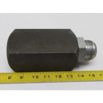 Rexroth Canada Greece Hycon 45/84 Carbon Steel 1-1/2&#034; Check Valve Hydraulic 1-7/8x12 Thread