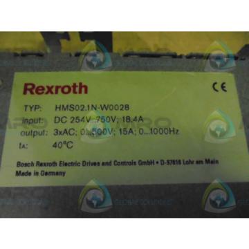 REXROTH Australia France HMS02.1N-W0028 SERVO MODULE  *USED*