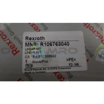 REXROTH Canada Russia R106763040 LINEAR SET *NEW IN BOX*