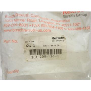 REXROTH BOSCH 261-208-130-0 Origin 261 PNEUMATIC VALVE 2612081300