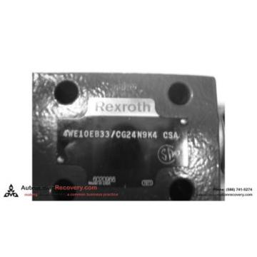 REXROTH 4WE10EB33/CG24N4K4QM0G24 DIRECTIONAL CONTROL VALVE, Origin #121041