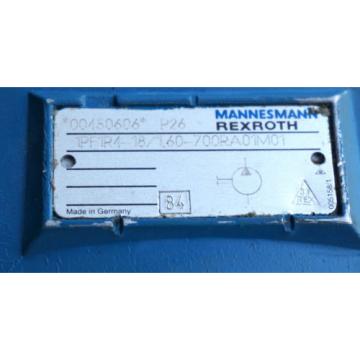 Origin MANNESMAN REXROTH 1PF1R4-18/1,60-700RA01M01 PISTON HYDRAULIC pumps 00450606