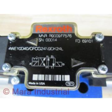 Rexroth Bosch R900977576 Valve 4WE10D40/OFCG24N9DK24L - origin No Box