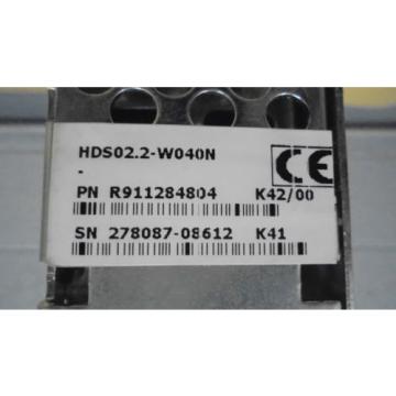 REXROTH INDRAMAT HDS022-W040N SERVO DRIVE RECONDITIONED