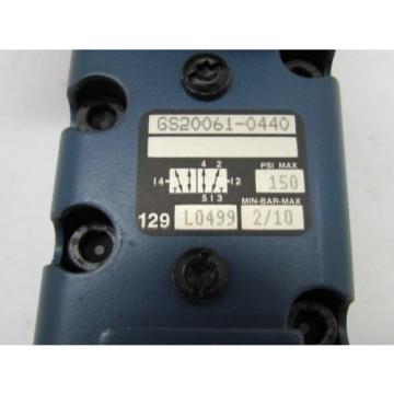 Rexroth Italy Dutch Ceram GS020061-00440 GS-020061-00440 24VDC Pneumatic Solenoid Valve