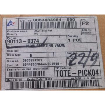 NEW! France USA REXROTH Shut off valve  R404030182 0821300935 Tetra 90113-0374