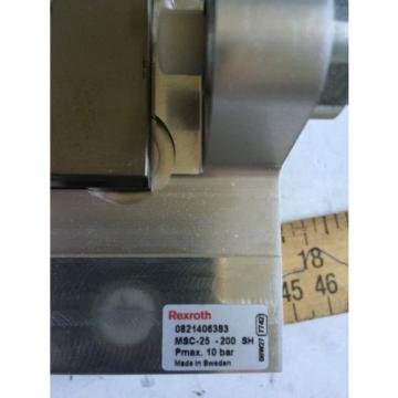 NEW Canada Singapore BOSCH REXROTH 0821406383,MSC-25-200 SH PNEUMATIC ACTUATORS,BOXAW