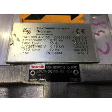 EMG ELEKTROMOTOR + REXROTH INNENZAHNRAD pumpsE /// DAS 90S 4-XJ53 + PGF2-22/013LN