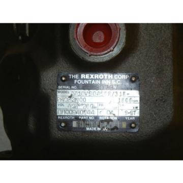 REXROTH AA10VS045DR/31R-PKC62N00 Origin HYDRAULIC pumps AA10VS045DR31RPKC62N00