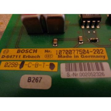 Bosch Germany Germany Rexroth 1070077504-202 Profibus Module DP-EA4 CL400