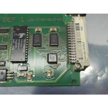 Rexroth Indramat DEF 11 PC Board