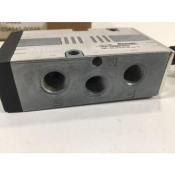 Rexroth R432016622 Manual Air Control Valve 4-Way 5 Ports 2 Position