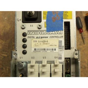 REXROTH India Russia INDRAMAT DDS2.1-W150-D POWER SUPPLY AC SERVO CONTROLLER DRIVE #8