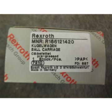 Origin REXROTH LINEAR BEARING # R166121420