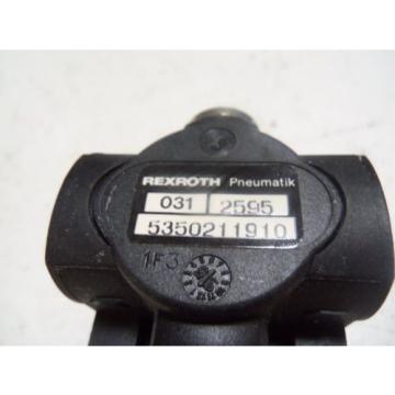 REXROTH Greece Singapore 031-2295 REGULATOR *NEW IN BOX*