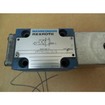 Mannesmann Mexico Australia Rexroth Solenoid Valve 4WP6C52/N/5 4WP6C52N5 RR00885051 Used