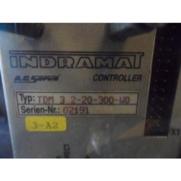 Nice Bosch Rexroth INDRAMAT TDM 32-20-300-W0 AC Servo Controller