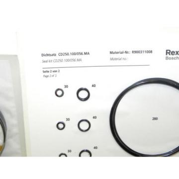 NIB Dutch Australia REXROTH BOSCH R900311008 SEAL KIT CD250.100/056.MA