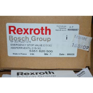 Rexroth Egypt china 5351620500 Typ: V3/2P Absperrventil C15i 3/2 Neu