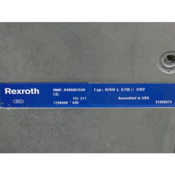 Rexroth Aluminum Frame Conveyor 146#034; X 13#034; X 38#034; W/ Rexroth Motor 3 843 532 033