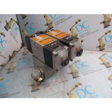 REXROTH Mexico Germany 4WE10G21/AW110NZ4V 4 WAY SOLENOID VALVES WITH MANIFOLD ASSEMBLY