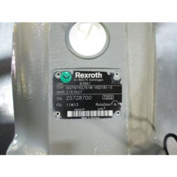 origin Rexroth Hydraulic Motor AA2FM160/61W-VSD181-S R902163627