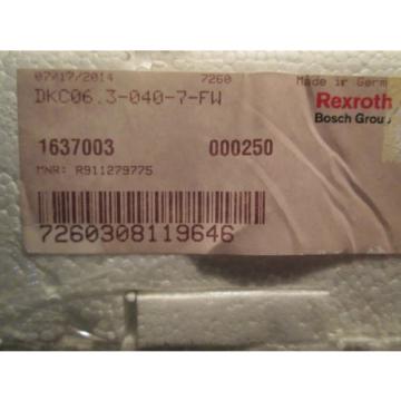 Origin IN BOX BOSCH REXROTH INDRAMAT SERVO DRIVE DKC063-040-7-FW / R911279775