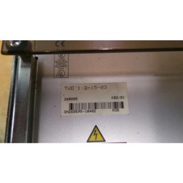 Rexroth Indramat Bosch TVD 13-15-03 AC Servo Power Supply