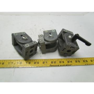 Bosch Italy china Rexroth 3 842 502 680 aluminum framing multi-angle connectors lot of 3