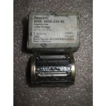 N1-3-1 1 Origin REXROTH 0658-230-40 LINEAR BUSHING