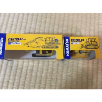 KOMATSU D61PXi-23 Crawler Dozer &amp; c EXCAVATOR Japan Limited 1:87 F/S