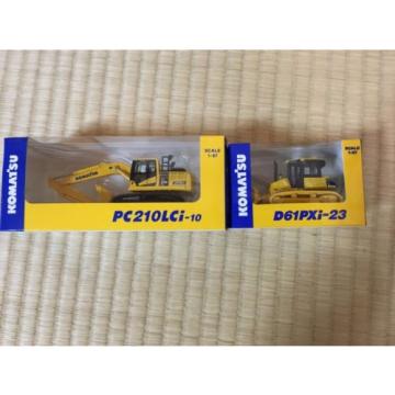 KOMATSU D61PXi-23 Crawler Dozer &amp; c EXCAVATOR Japan Limited 1:87 F/S