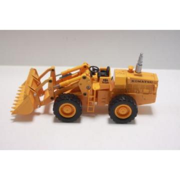 Komatsu wheel loader W120  Diapet Made in Japan  1/50　used  Yonezawa Toys