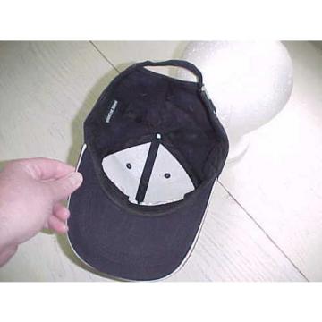 Komatsu Cloth Hat Black White Baseball Stitched Cap Heavy Equipment