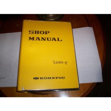 Komatsu shop manual