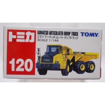 Tomy 2002 Tomica Komatsu Articulated Dump Truck Scale 1/144 No.120