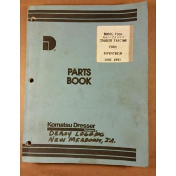 Dressta Komatsu Dresser TD8H Crawler Tractor Dozer PARTS BOOK Manual BEPB471010