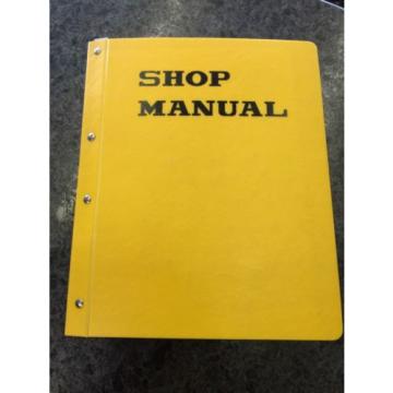 Komatsu Shop Manual Hydraulic Excavator PC-200, 210, 220, 230 w/102 Engine