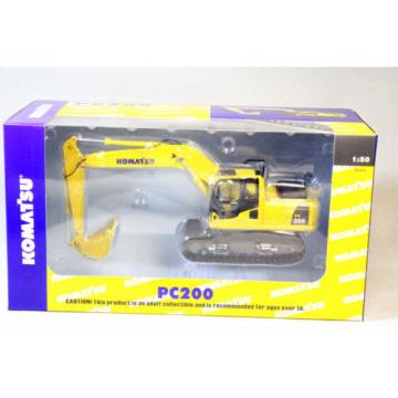 1/50 Scale Komatsu PC200 Excavator DieCast