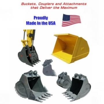 NEW 24&#034; KOMATSU PC50MR-2 HD MINI EXCAVATOR BUCKET W/ ESCO SUPER V TEETH