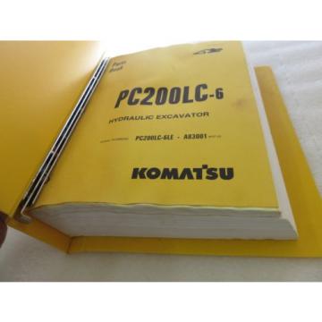 Komatsu - PC200LC-6 - Hydraulic Excavator Parts Manual BEPB001702