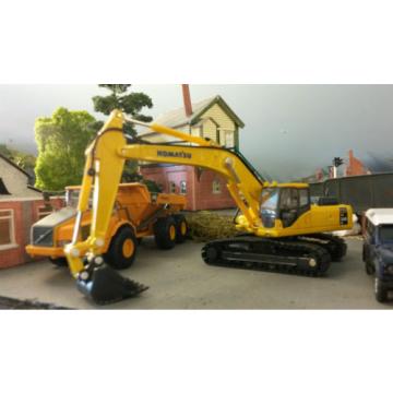 Komatsu PC340 360 Tracked Excavator Digger 1:76 HO/OO/00 Oxford Model Boxed