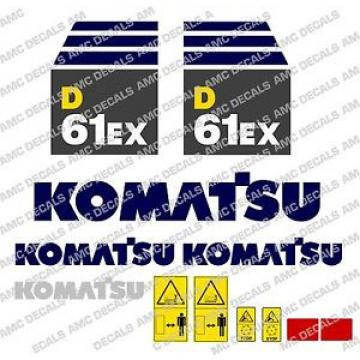 KOMATSU D61EX JUEGO DE CALCOMANÍAS