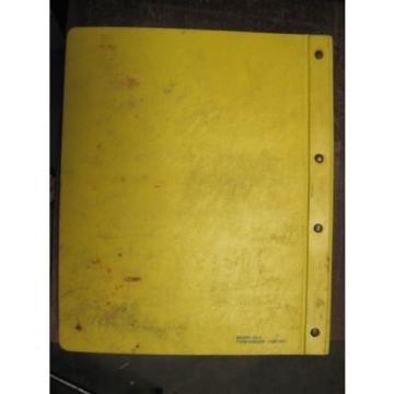 OEM KOMATSU PC120-5 PARTS Catalog Manual Book