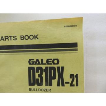 Komatsu - D31PX-21 - Bulldozer Parts Book Manual PEPB088300